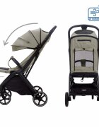 Adamex Carucior sport pentru copii Bello Olive tip troller pliere automata copertina XXL pana la 22 kg 6 luni+