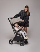 Adamex Carucior sport pentru copii Bello Olive tip troller pliere automata copertina XXL pana la 22 kg 6 luni+