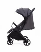 Adamex Carucior sport pentru copii Bello Platinum Gray tip troller pliere automata copertina XXL pana la 22 kg 6 luni+