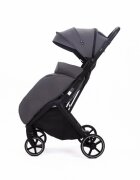 Adamex Carucior sport pentru copii Bello Platinum Gray tip troller pliere automata copertina XXL pana la 22 kg 6 luni+