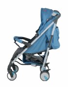 Adamex Carucior sport pentru copii Quatro Evo Turcoaz 6-36 luni cadru din aluminiu