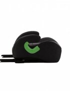 Adamex Inaltator auto pentru copii Bass omologat R129 i-Size cu bare isofix reglabile si spuma moale 125-150 cm sau 22-36 kg Graphite