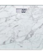 ADE Cantar corporal electronic BE1711 Aurora Model Marmura ecran LCD alb