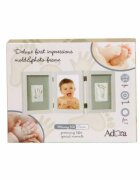Adora Kit rama foto tripla cu 2 amprente mulaj si 3 fundaluri