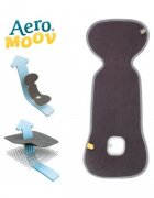 AeroSleep Protectie antitranspiratie scaun auto GR 0+ BBC Organic Anthracite