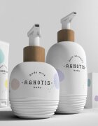 Agnotis Sampon si gel de dus hipoalergenic 2 in 1 pentru bebelusi si copii 400 ml
