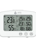AIRBI Termometru si higrometru digital cu 3 transmitatoare wireless externe Trio BI1030