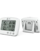 AIRBI Termometru si higrometru digital cu 3 transmitatoare wireless externe Trio BI1030