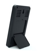 AIRBI Termometru si higrometru digital Frame de camera ceas cu alarma si suport expandabil negru BI1050