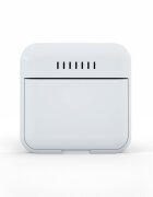 AIRBI Termometru si higrometru digital smile de camera ecran LCD suport expandabil cu magnet alb BI1040