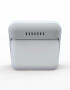 AIRBI Termometru si higrometru digital smile de camera ecran LCD suport expandabil cu magnet alb BI1040