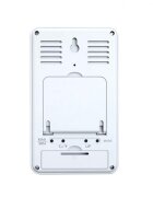 AIRBI Termometru si higrometru Frame digital de camera ceas cu alarma si suport expandabil alb BI1051