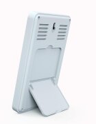 AIRBI Termometru si higrometru Frame digital de camera ceas cu alarma si suport expandabil alb BI1051