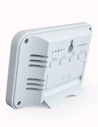 AIRBI Termometru si higrometru Line digital de camera ceas cu alarma suport expandabil alb BI1053