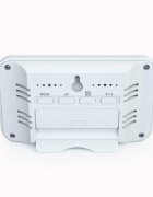 AIRBI Termometru si higrometru Line digital de camera ceas cu alarma suport expandabil alb BI1053