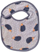 Akuku Baveta impermeabila din bumbac cu inchidere velcro 23x20cm Arici