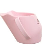 Akuku Cana antrenament cu manere pentru copii BabyMug Pink Catcapacitate 150mlmateriale sigure fara BPAmargine tesita ce permite bautul fara a inclina capul pe spatecompatibil masina de vase