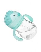 Akuku Cana de antrenament anti-varsare cu pai 250 ml Mint