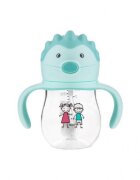 Akuku Cana de antrenament anti-varsare cu pai 250 ml Mint