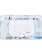 Akuku Capac universal reutilizabil pentru servetele umedesaci scutecefixare cu banda adezivamentine umiditatea sevetelelor si previne uscarea lor