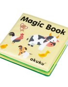 Akuku Carticica magica Farm cu 10 paginimateriale siguredimensiune 15x15 cmvarsta recomandata peste 6 luni