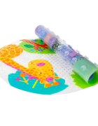 Akuku Covoras antiderapant pentru cadita Safari 69x39 cmfixare cu ventuzematerial PVCfara BPA