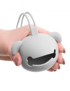 Akuku Cutiuta pentru suzete Catelus cu agatatoaremateriale sigura fara bpa snur special ce permite agatarea la caruciorpatutscaun auto