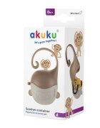 Akuku Cutiuta pentru suzete Maimutica cu agatatoaremateriale sigura fara bpa codita tip maner special ce permite agatarea la caruciorpatutscaun auto dimensiune 13x85x55 cm