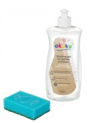 Akuku Detergent gel pentru biberoanetetine si jucarii 500 mlph neutruhipoalergenicfara parfum97 ingrediente naturale