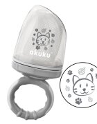 Akuku Dispozitiv de hranire Food Feeder pisica gri