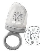 Akuku Dispozitiv de hranire Food Feeder pisica gri