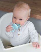 Akuku Dispozitiv de hranire Food Feeder stele albastru