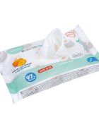 Akuku Hartie igienica umeda 50 bucati cu parfum de mango