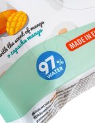 Akuku Hartie igienica umeda 50 bucati cu parfum de mango