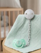 Akuku Lantisor pentru suzeta Pacifier Grirecomandat de la 0luni+
