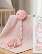 Akuku Lantisor pentru suzeta Pacifier Rozrecomandat de la 0luni+