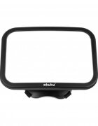 Akuku Oglinda auto pentru supravehere copii 248 x 18 cm curelele solide reglabile reglarea unghiului de vizualizare la 360grade