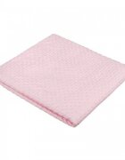 Akuku Paturica de vara pentru bebelusi din bumbac 80x90 cm Roz