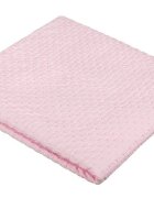 Akuku Paturica de vara pentru bebelusi din bumbac 80x90 cm Roz