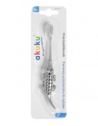 Akuku Periuta de dinti pentru copii Crocodile Gri