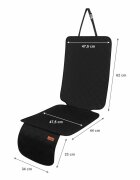 Akuku Protectie bancheta pentru scaun auto Protection Long Mat Negrumarime universalaofera protectie impotriva murdarieidimensiune 47x128 cm
