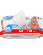 Akuku Servetele umede bebelusi 99 apa 70 bucati