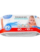 Akuku Servetele umede bebelusi 99 apa 70 bucati