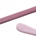 Akuku Set 2 lingurite pentru bebelusi First Pinkforma specialamateriale sigure fara BPAmaner confortabil