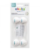 Akuku Set 2 sigurante multifunctionale lungi Safety lock gri