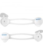 Akuku Set 2 sigurante multifunctionale lungi Safety lock gri