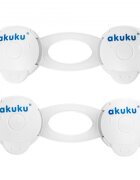 Akuku Set 2 sigurante multifunctionale Safety lock alb