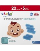 Akuku Set 25 filtre de unica folosina pentru aspirator nazal