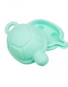 Akuku Set 4 jucarii de baie animale marine din silicon moalebaza detasabila culori pastel forme rotunjite fabricate din materiale sigure nu contin bisfenol A