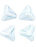 Akuku Set 4 sigurante pentru colturi transparent